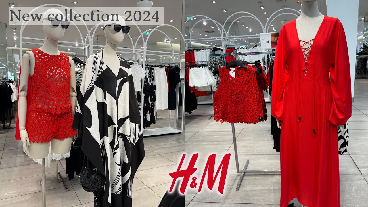 💞H&M WOMEN’S NEW💕SUMMER COLLECTION MAY 2024 / NEW IN H&M HAUL 2024💋🏝️
