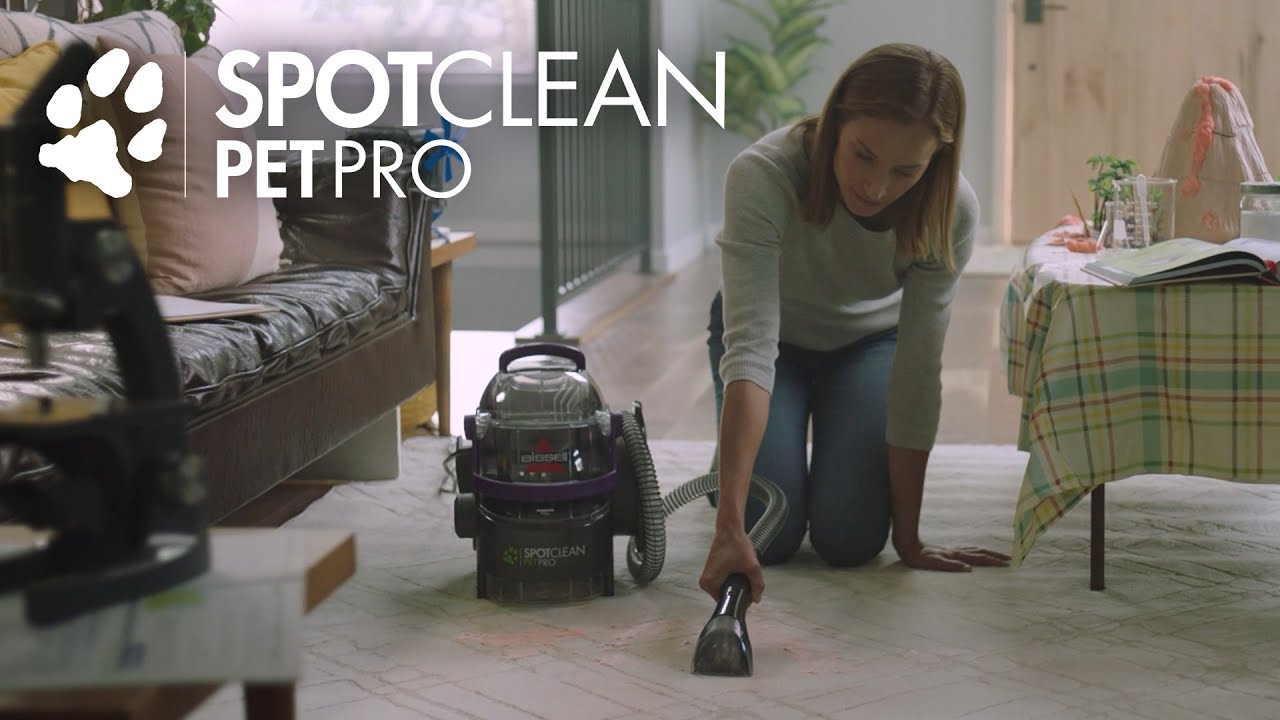SpotClean Pet Pro&reg; Portable Carpet Cleaner Feature Overview