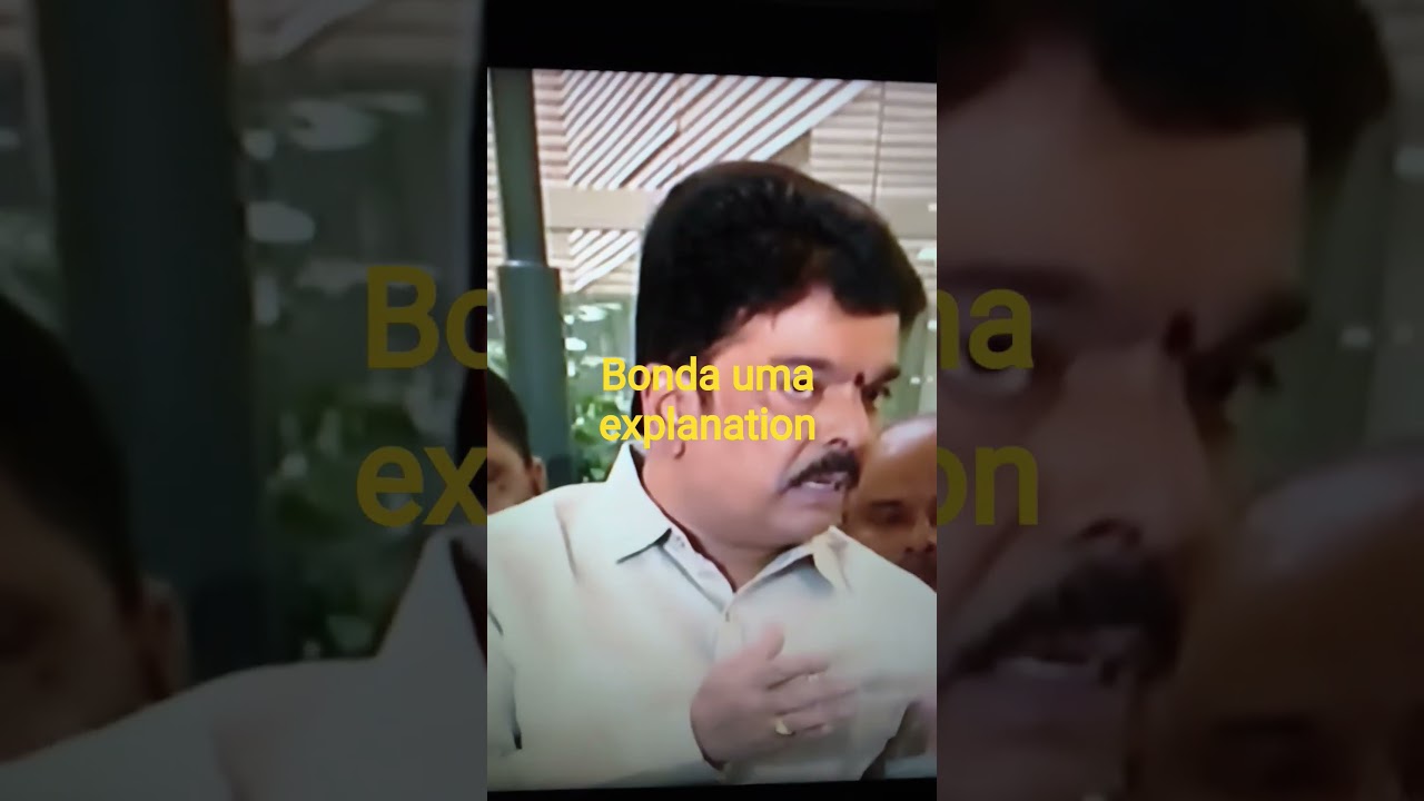 vijayawada MLA Bonda uma explanation to TDP high command