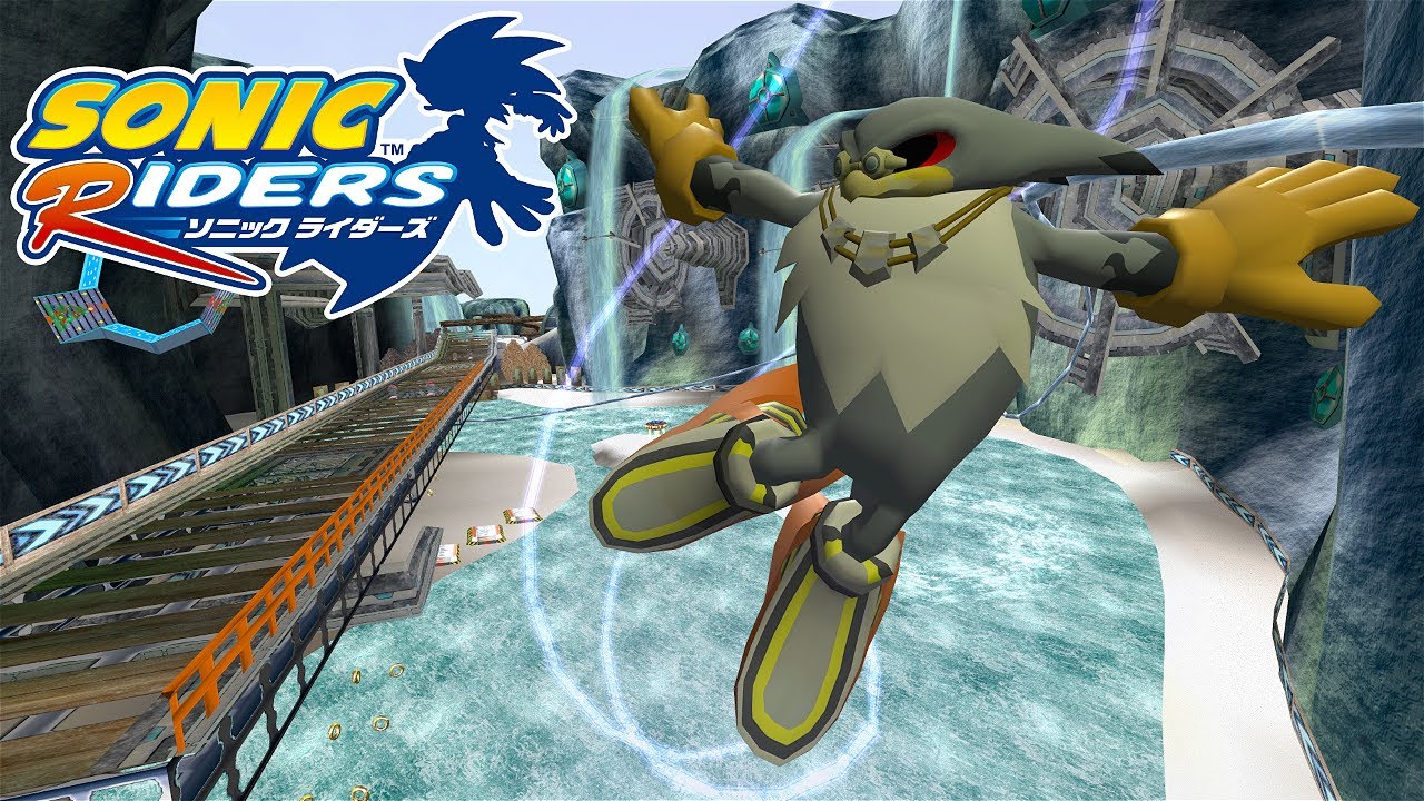 Sonic Riders - Winter Splash/Snow Canyon (Storm) - Japanese - No Motion Blur [4K HD 60Fps]