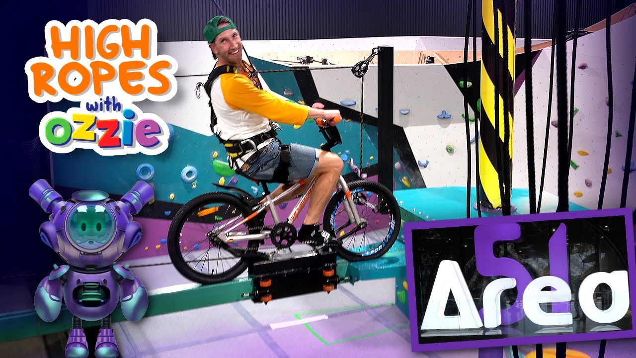 Enormous Indoor Playground | High Ropes Obstacle Course & Giant Slide For Kids | Area 51 Brisbane