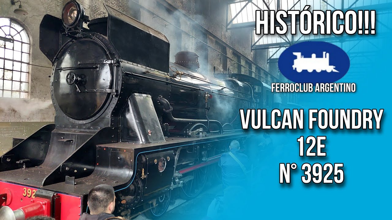 Vulcan Foundry Clase 12E - FC. del Sud - Ferroclub Escalada. -