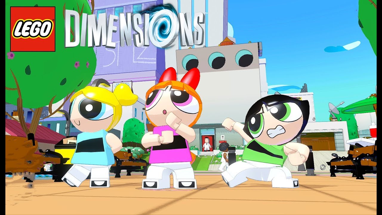 LEGO Dimensions Powerpuff Girls Adventure World Free Roam with Bubbles, Blossom and Buttercup!