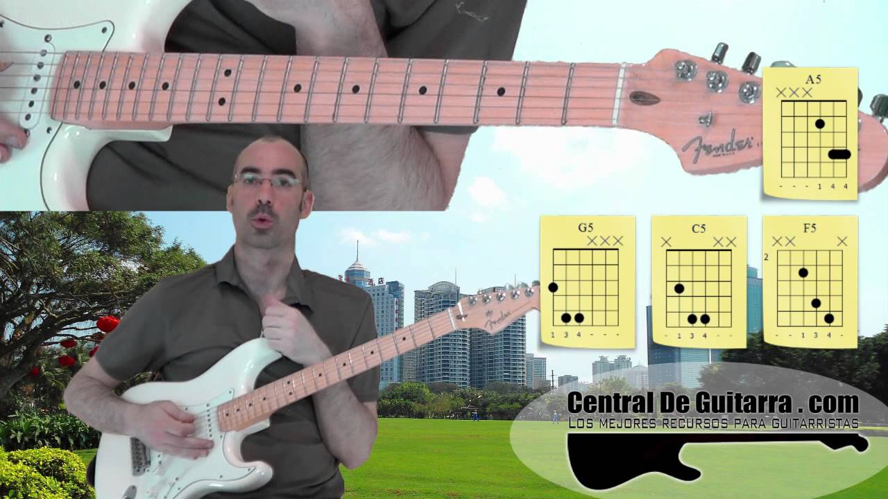 Power Chords para Guitarra | Posiciones y como se forman los Power Chord o Acordes de Quinta