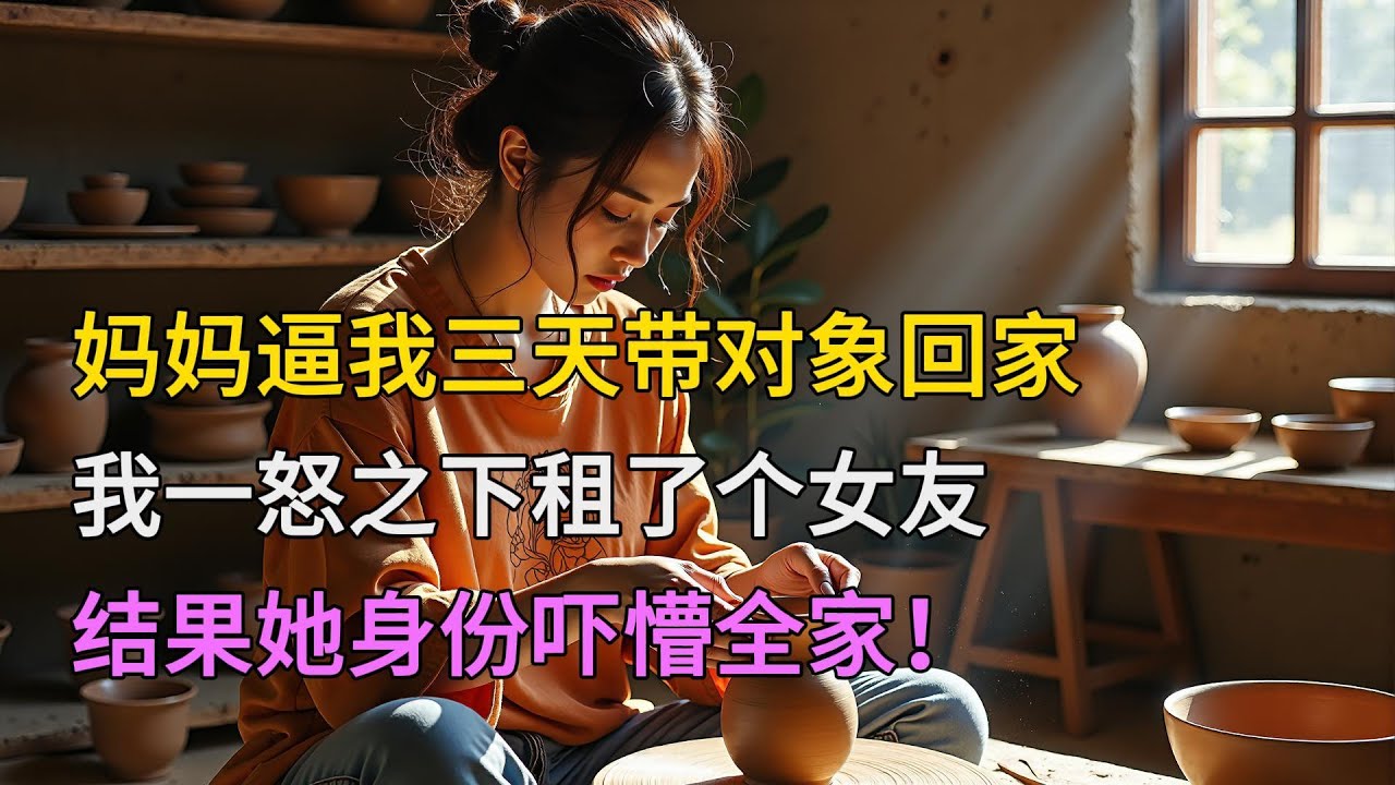 媽媽逼我三天帶對象回家，我一怒之下租了個女友，結果她身分嚇懵全家！| 情感故事 | 家庭倫理 |婚姻 | 江湖李白 | X調查 | wayne調查 | 情感