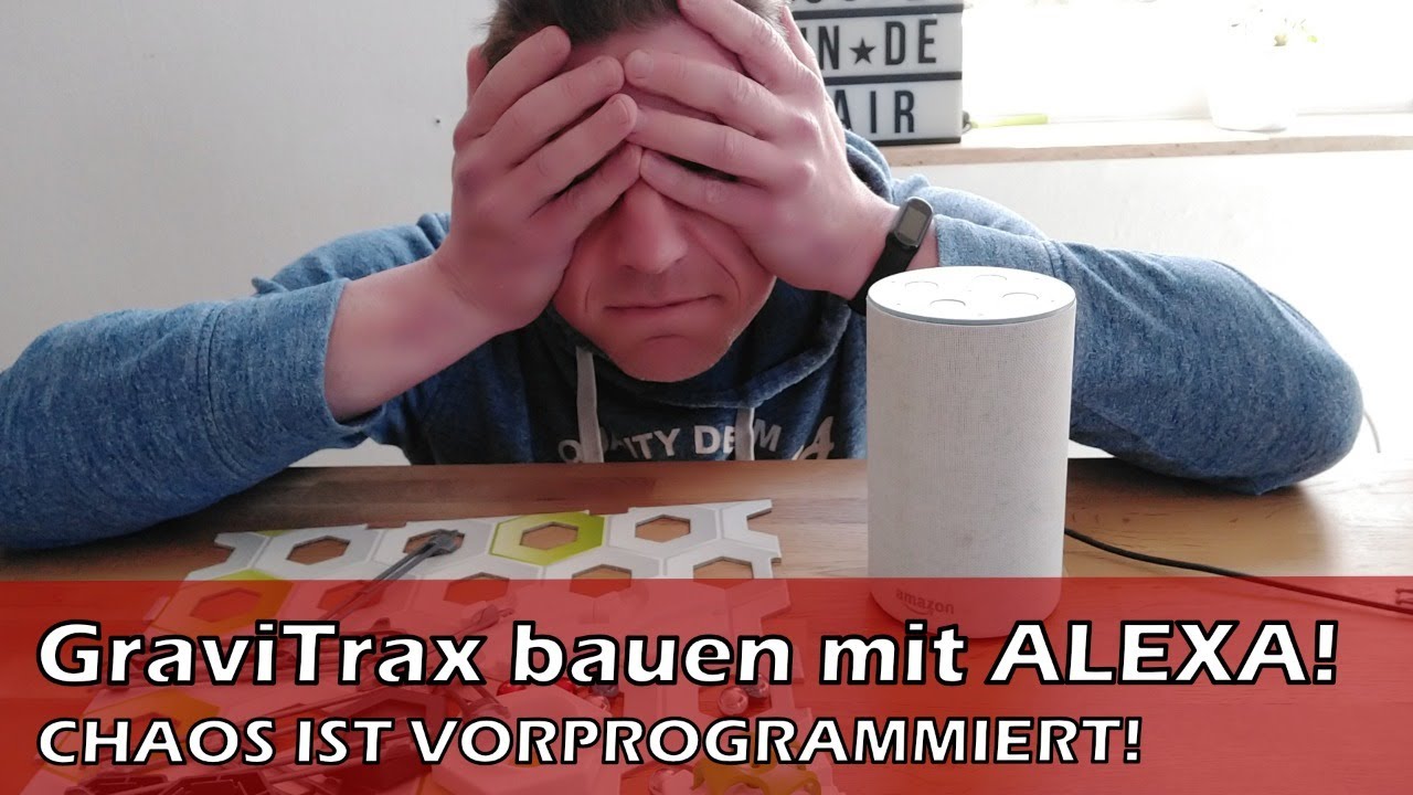 GraviTrax bauen mit ALEXA?? Das Chaos ist vorprogrammiert!