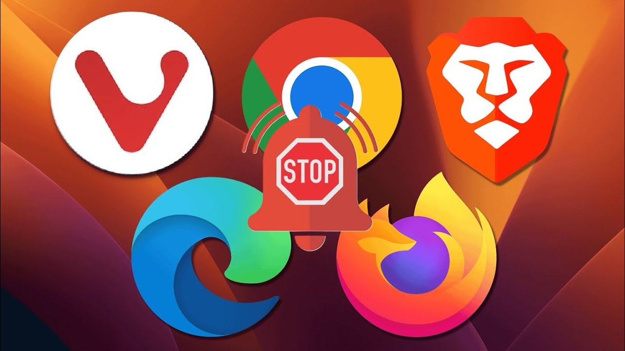 STOP Annoying Browser Notifications! (Chrome, Brave, Edge, Firefox & Vivaldi)