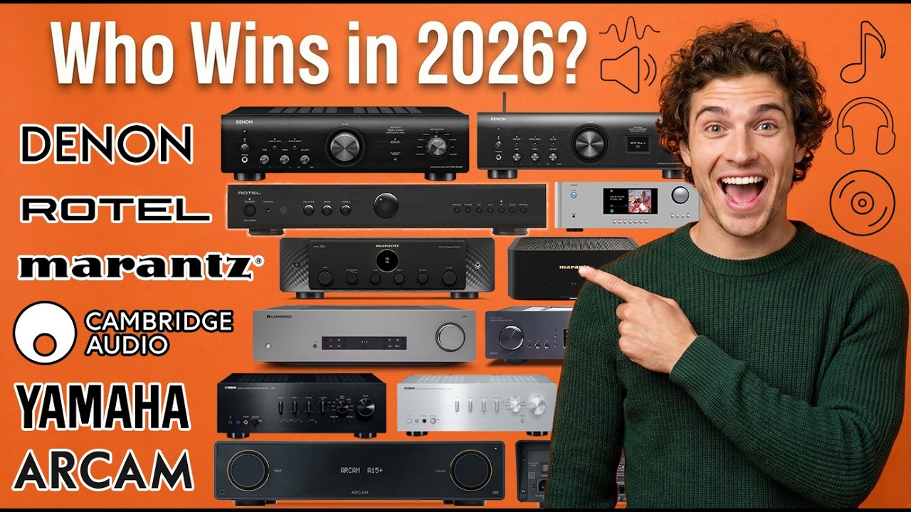 Best Stereo Amplifiers 2026 [Don&rsquo;t Buy One Before Watching This] Top Stereo Amplifiers 2026 Ranked