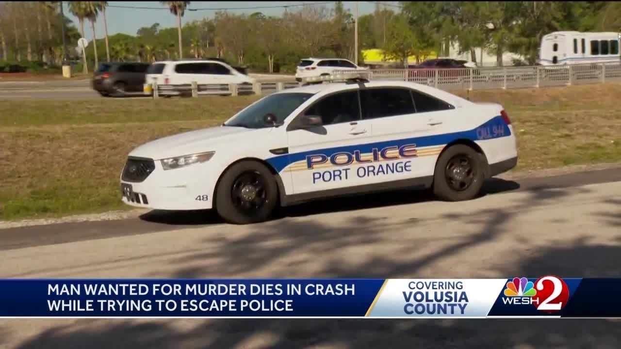 Florida man wanted for murder dies while fleeing from Port Orange police