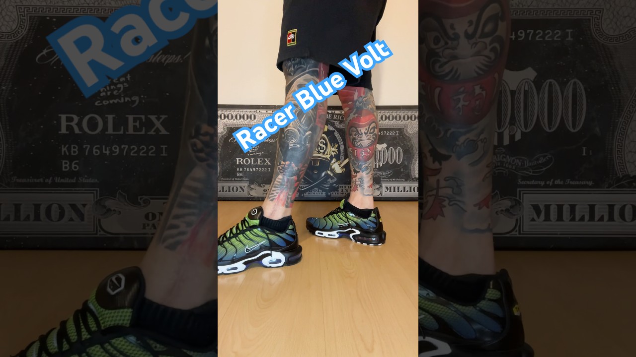 Nike Air Max Plus TN Racer Blue Volt⚡ | 2024 Drop #nike