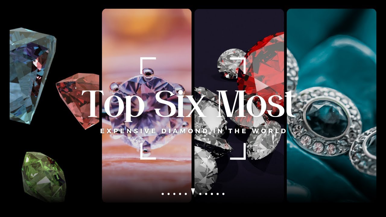 Top 6 most EXPENSIVE Diamonds In The World!