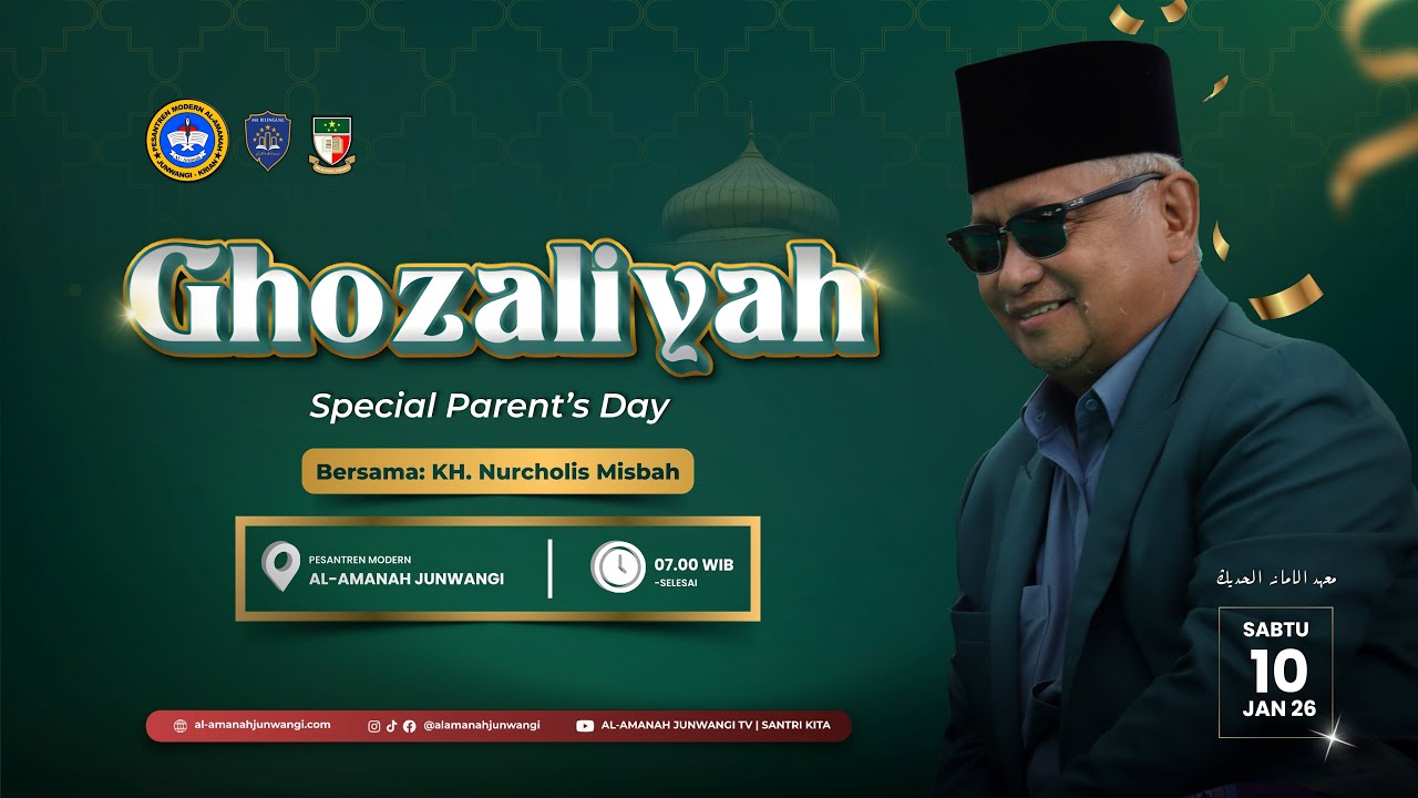 🔴 LIVE MAJELIS GHOZALIYAH SPRCIAL PRENTS DAY - Sabtu, 10 Januari 2026