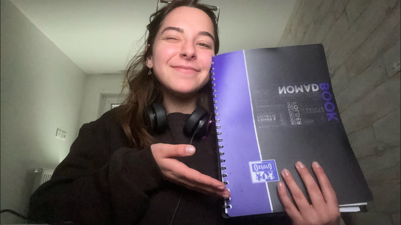 🌙ASMR - Vidéo à mettre en fond pour étudier, travailler, lire, dodo🌙 (clavier, écriture, no talking)