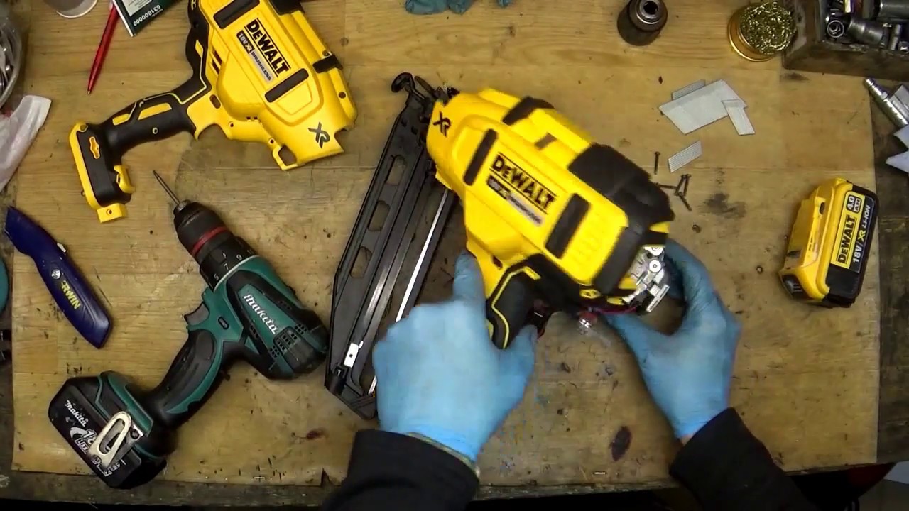 Dewalt бесщеточный DCN660 Nailer останавливается после месяца? Свободная часть внутри!