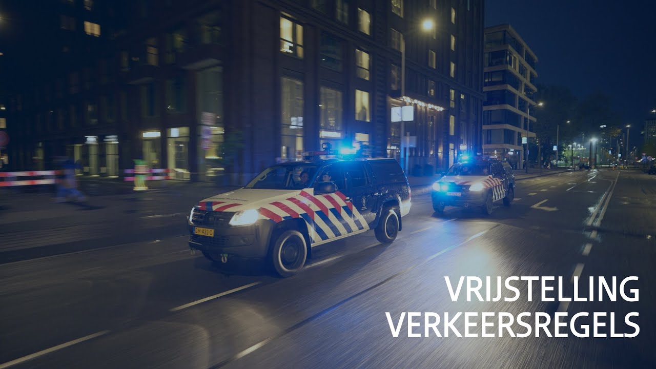 KMar legt uit: Mag de Marechaussee verkeersregels overtreden?
