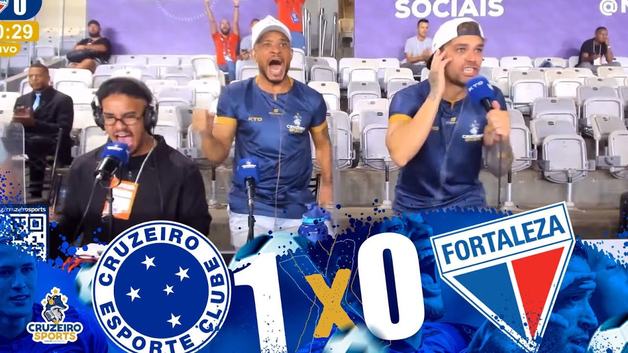⚽ GOALS - CRUZEIRO 1x0 FORTALEZA - CHRISTIAN GUARANTEES THE VICTORY OF THE CABULOSO