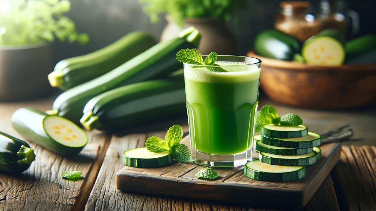عصير القرع الأخضر شبيه جدا بالأفوكادو / Jus de courgettes
