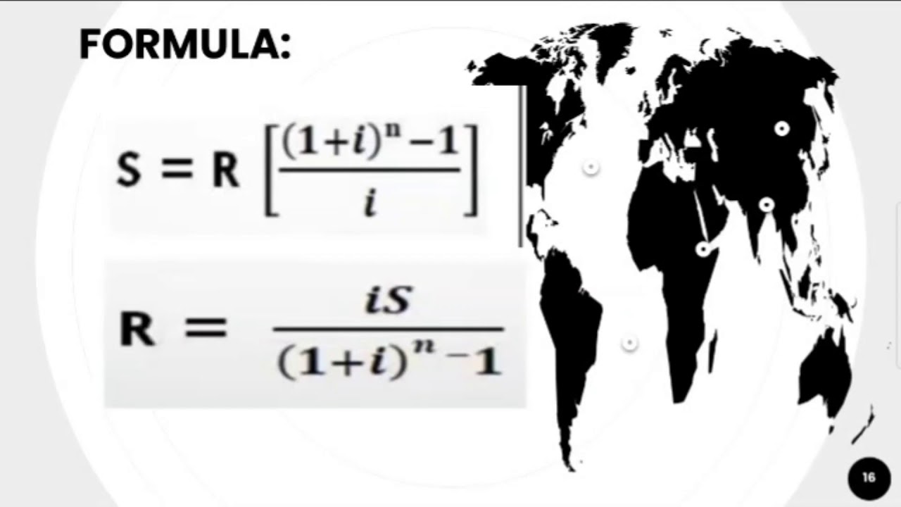 MATH 208- AMORTIZATION AND SINKING FUNDS