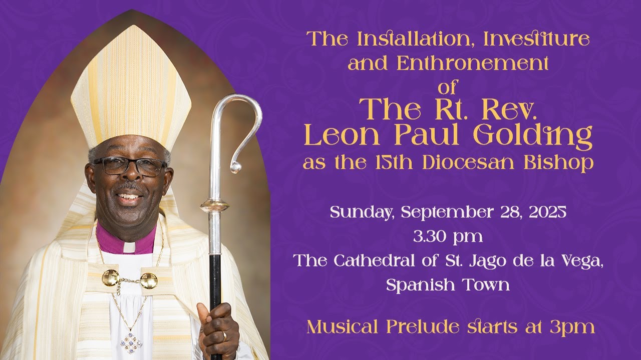 The Investiture and Installation of the 15th Diocesan Bishop of Jamaica and the Cayman Islands