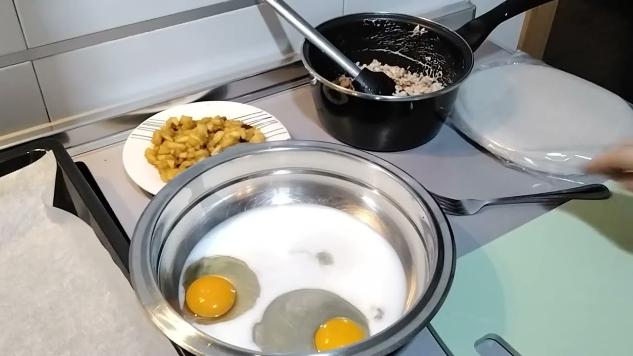 Obreas de arroz  con dos rellenos Uno salado y un postre 