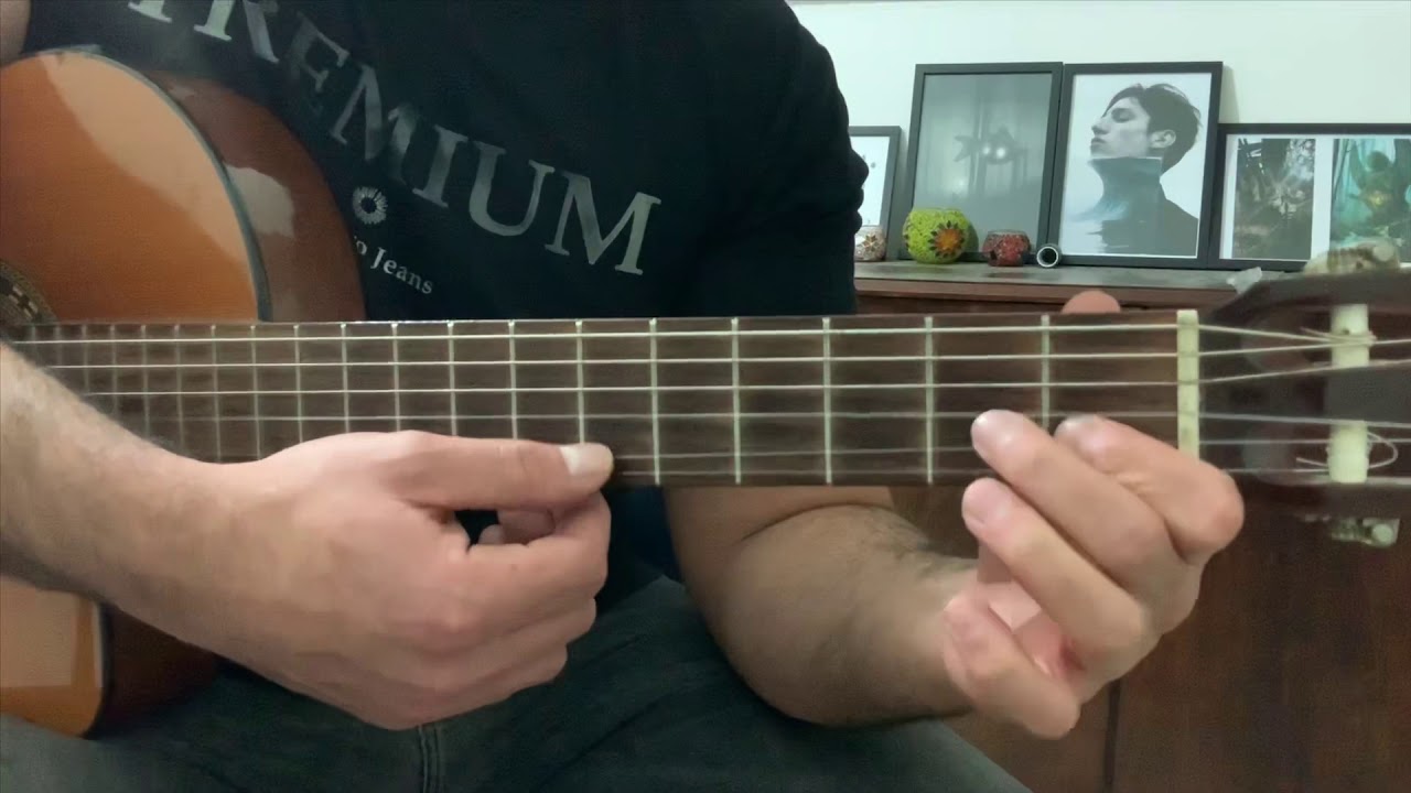 تعلم عزف اجمل سلم موسيقي عربي 🎸 سلم الحجاز بطريقة مبسطة.