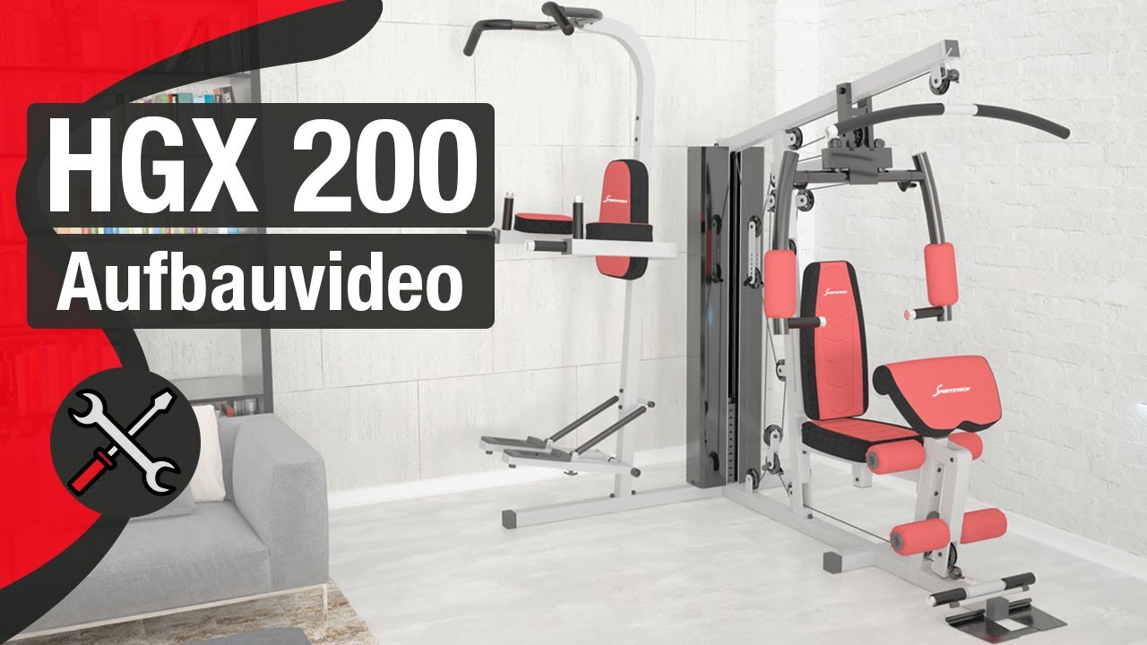 HGX200  Home Gym - Aufbauanleitung/construction/structure/estructura/struttura