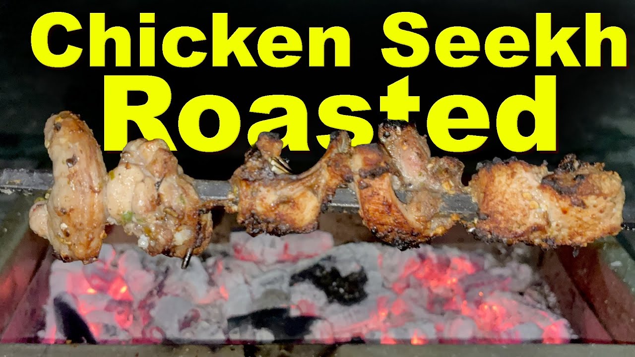 🔥 Chicken Seekh Roasted on Coal Bhatti | Authentic Smoky Flavour