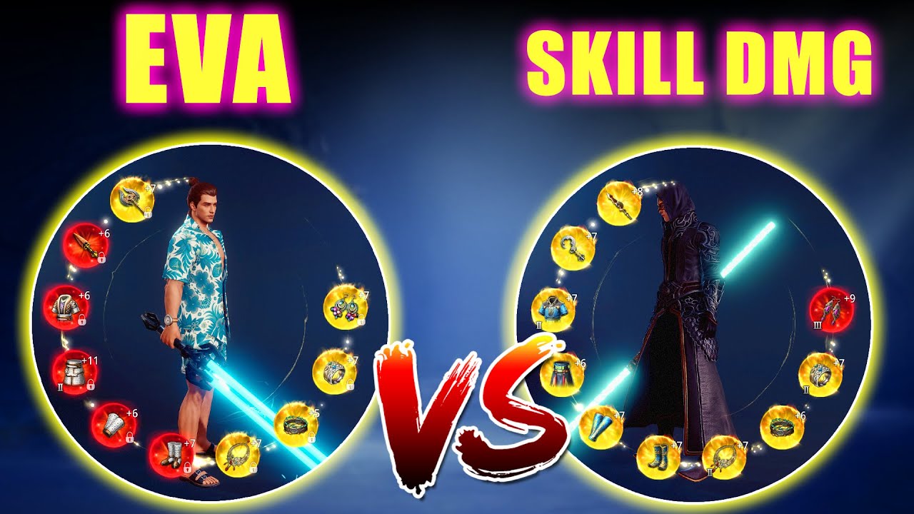 MIR4 PvP: EVA Warrior vs Skill DMG Lancer &ndash; Agility vs Burst Power!