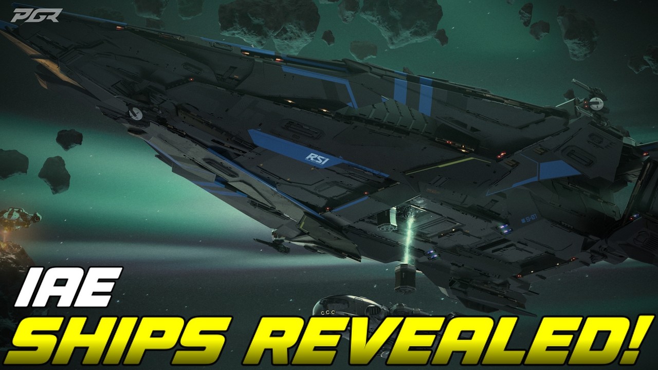 Galaxy, Skylark, Marauder, Hyun и другие &mdash; корабли IAE 2956 представлены! // Star Citizen