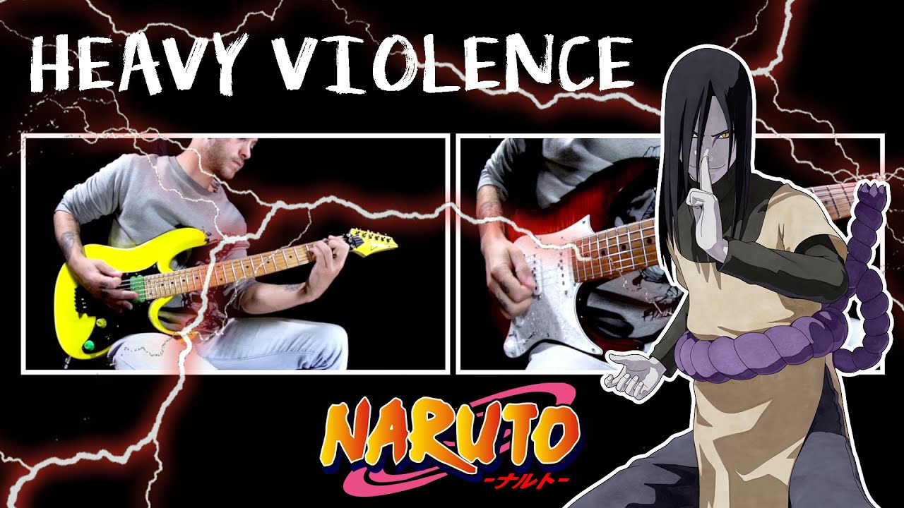 NARUTO Battle Music | HEAVY VIOLENCE | Guitar Cover