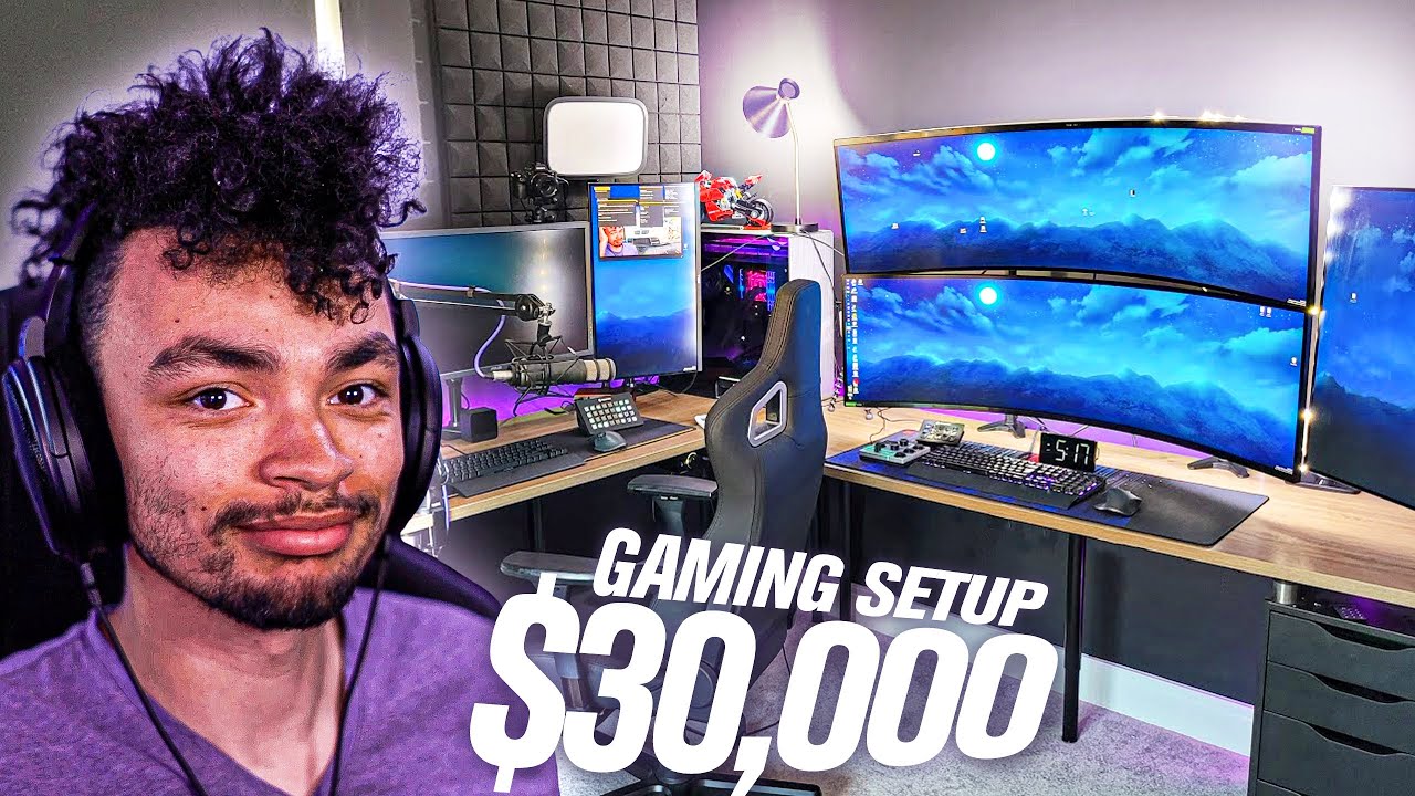My $30,000 ULTIMATE Gaming & YouTube Setup!