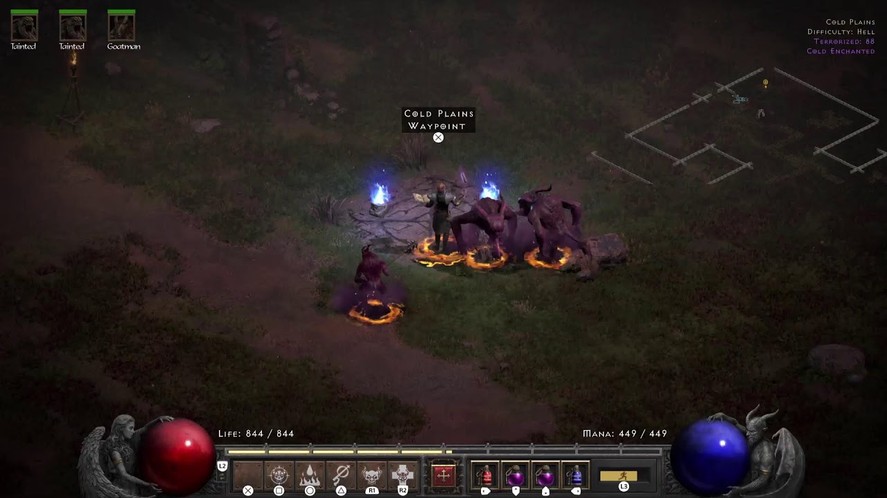 Diablo II Resurrected (PS5 Pro) Reign of the Warlock