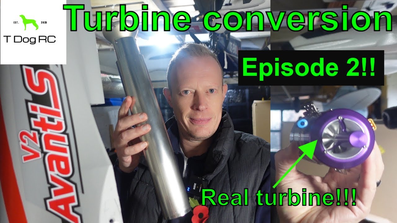 Transforming The Freewing Avanti Jet With A Real Turbine - Episode 2