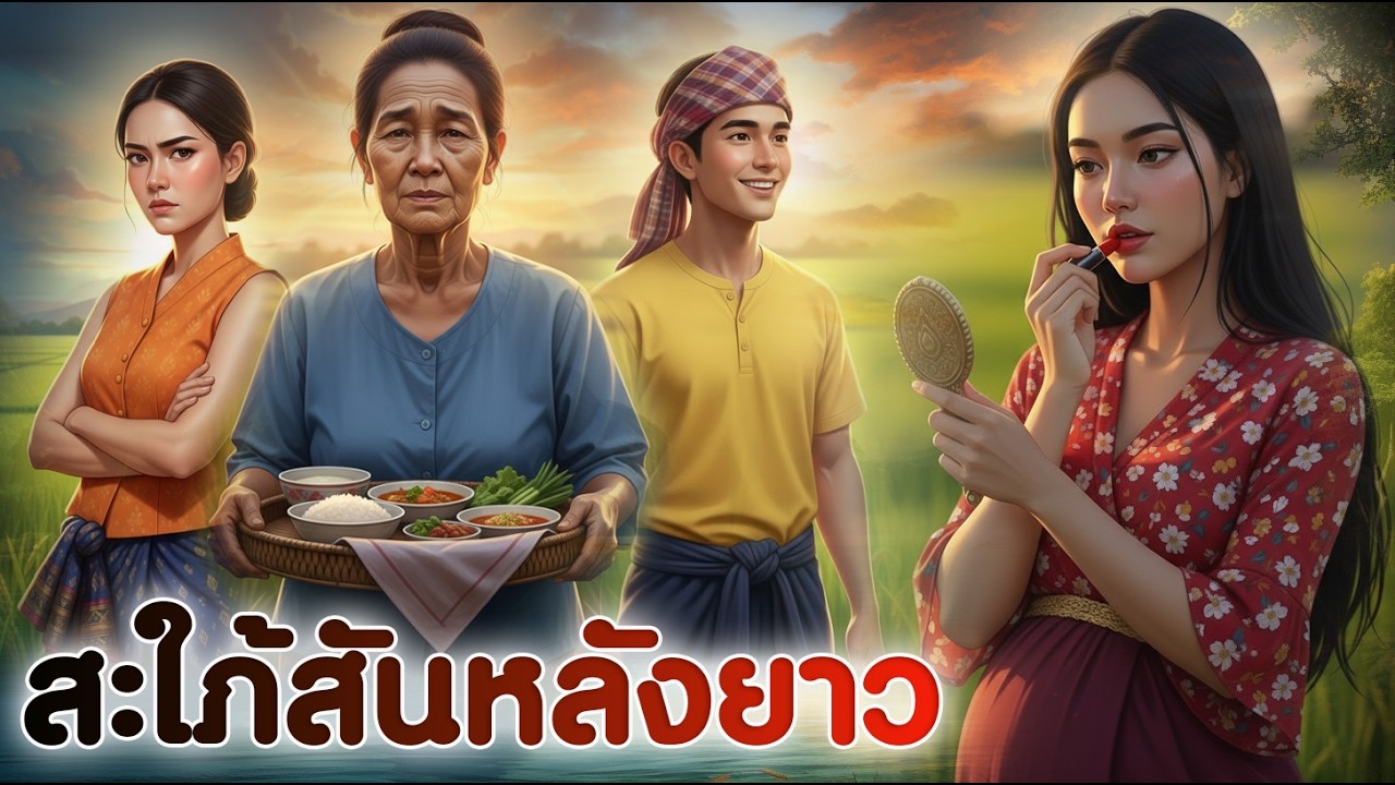 สะใภ้มาอยู่บ้านผัว แต่ทำตัวเป็นภาระจนแม่ผัวทนไม่ไหว | นิทานก่อนนอน | PA PLEARN