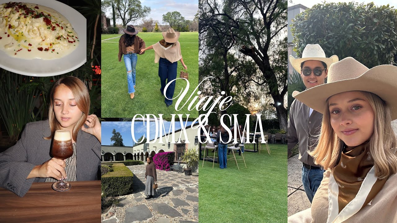 VLOG Cdmx/San Miguel de Allende (viaje, fiesta cowboy, visita a mi novio, etc)