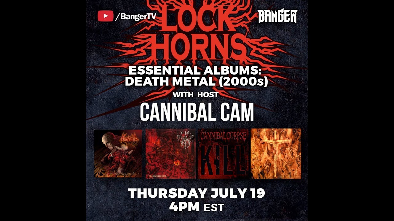 Essential Death Metal Albums of 2000s | Lock Horns (Live Stream Archive)
