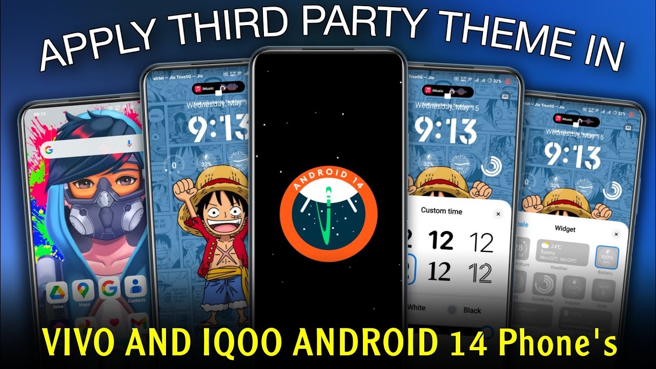 How To Apply Third Theme In Vivo & IQoo Phones After Android 14 Update | Vivo New Themes