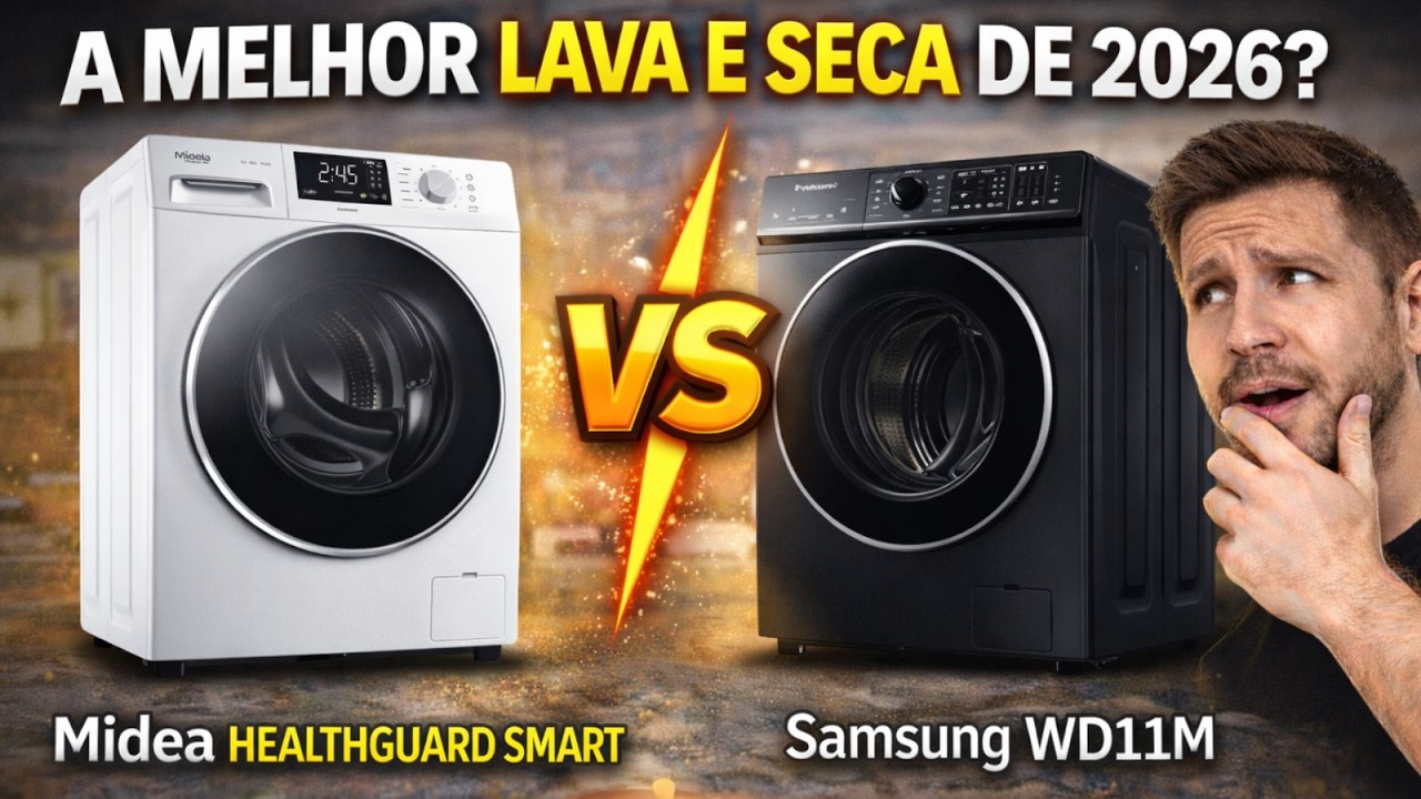 Lava e Seca 2026: Midea vs Samsung – Veja Qual Vale Mais a Pena!