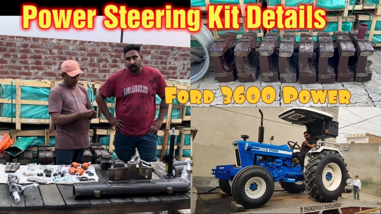 Ford 3600 Tractor Power Steering Kit spare parts Detail | Tractor mudguards | Tractor Rim and Tyres
