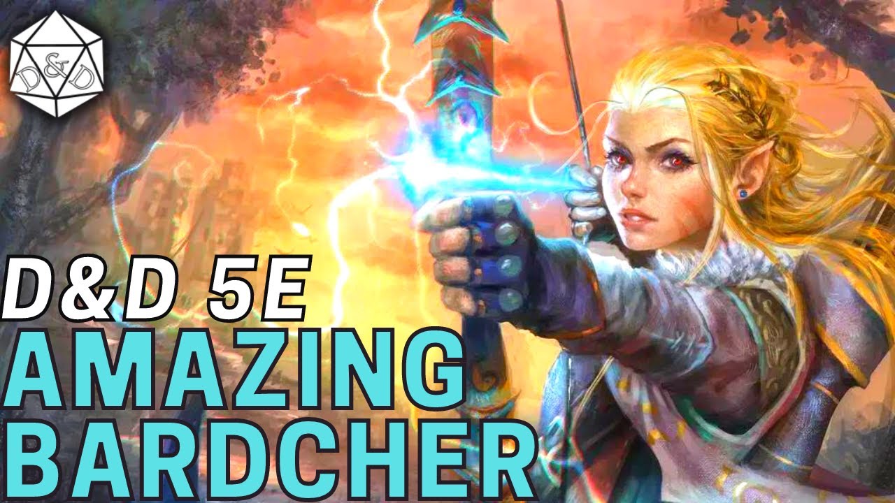 Бардчер: Доблестный бард, волшебный лук, сборка D&D 5e