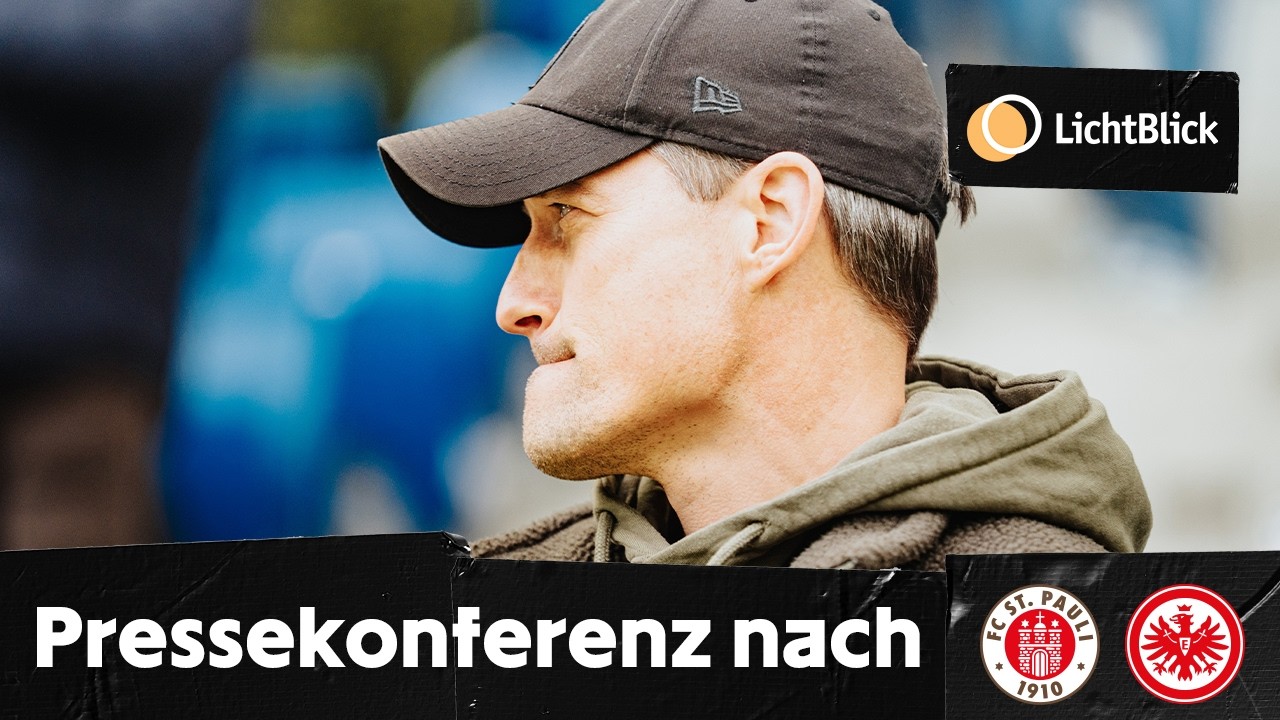 Die Pressekonferenz nach dem Spiel gegen Eintracht Frankfurt