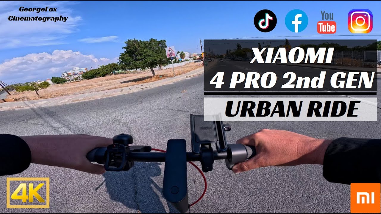 Xiaomi Electric Scooter 4 Pro 2nd Gen | 5km urban ride POV