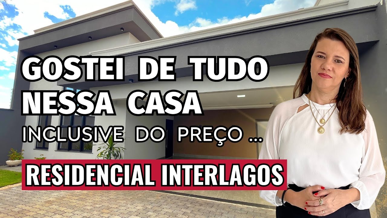 GOSTEI de TUDO NESSA CASA - RESIDENCIAL INTERLAGOS - RIO VERDE - GO.