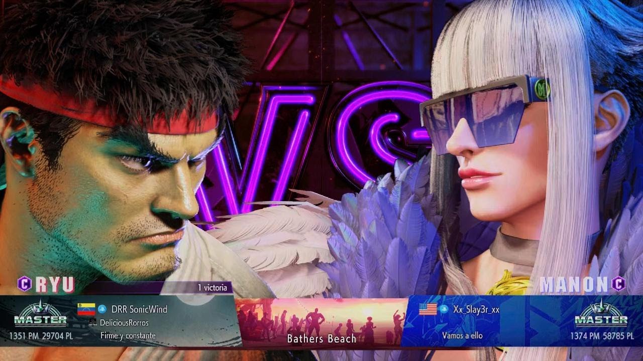 Street Fighter 6 ¤ Ryu vs Manon Ranked match