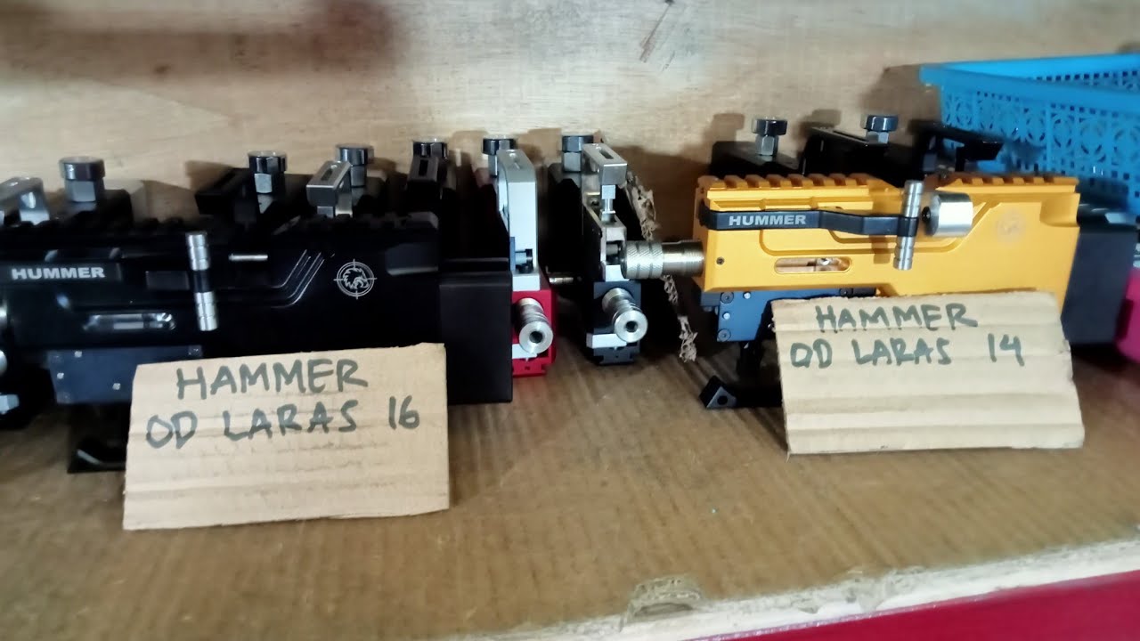 new HUMMER cnc dengan OD laras 14  & 16. semakin kokoh cocok untuk spek lomba