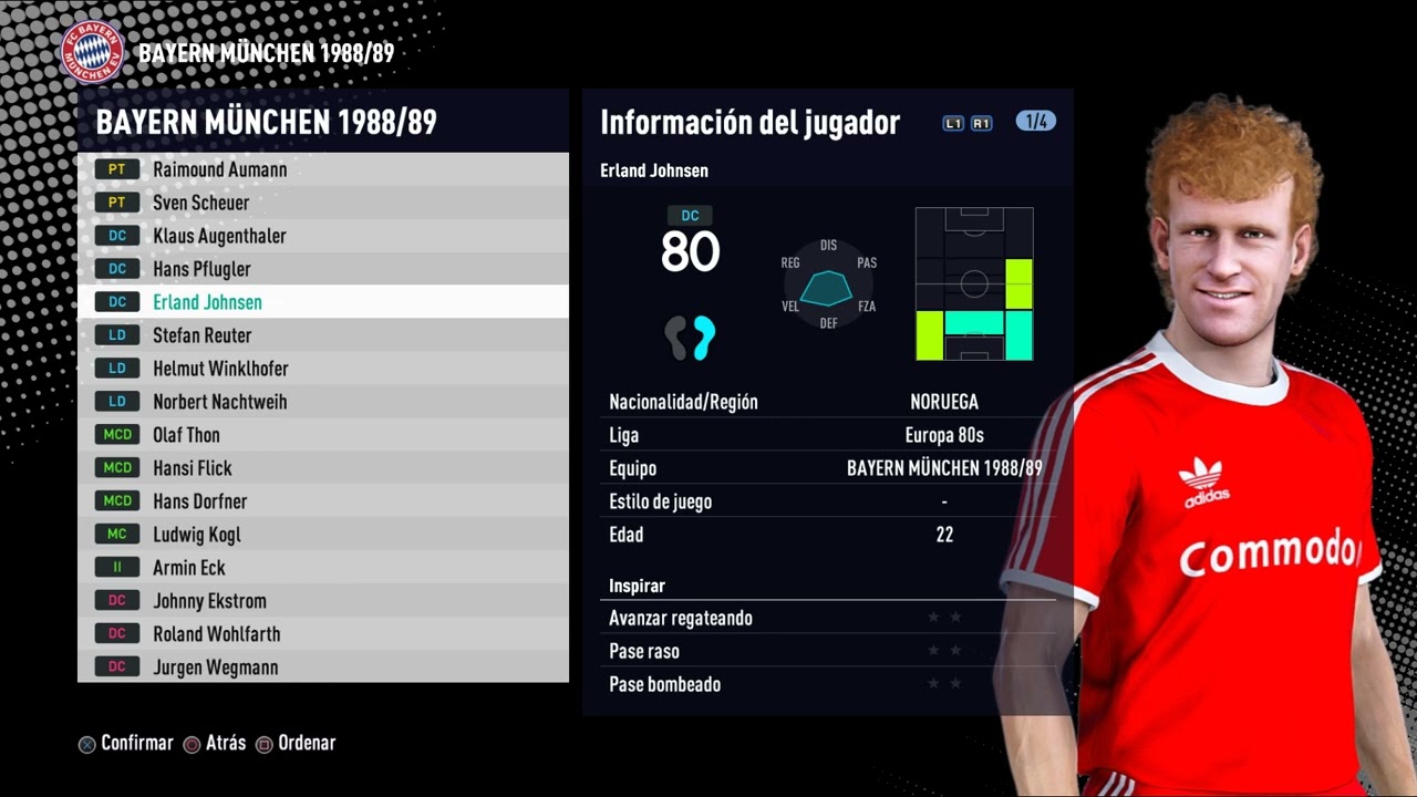 CLASSIC PES 2021: THE 80S: Bayern M&uuml;nchen 1988-1989