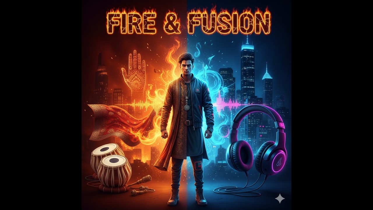 🌍 FIRE & FUSION | Punjabi Global Hit | Diljit x Dua Lipa Fusion 🇮🇳✨