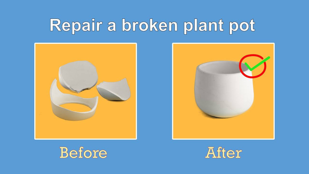 The Friday Fix (Episode 5) - Repair a broken plant pot with Quickset® White