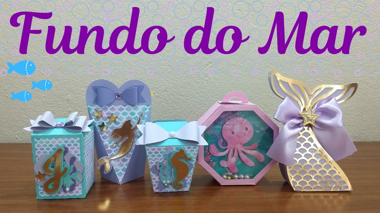 PREPARATIVOS FESTA FUNDO DO MAR - PRIMEIROS PERSONALIZADOS