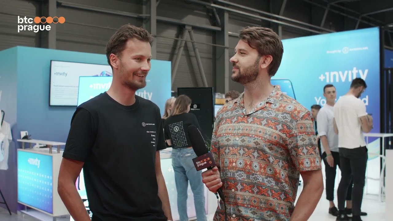 SatoshiLabs - Invity - Jiř&iacute; Brada (BTCPrague 2023 Expo Interview)